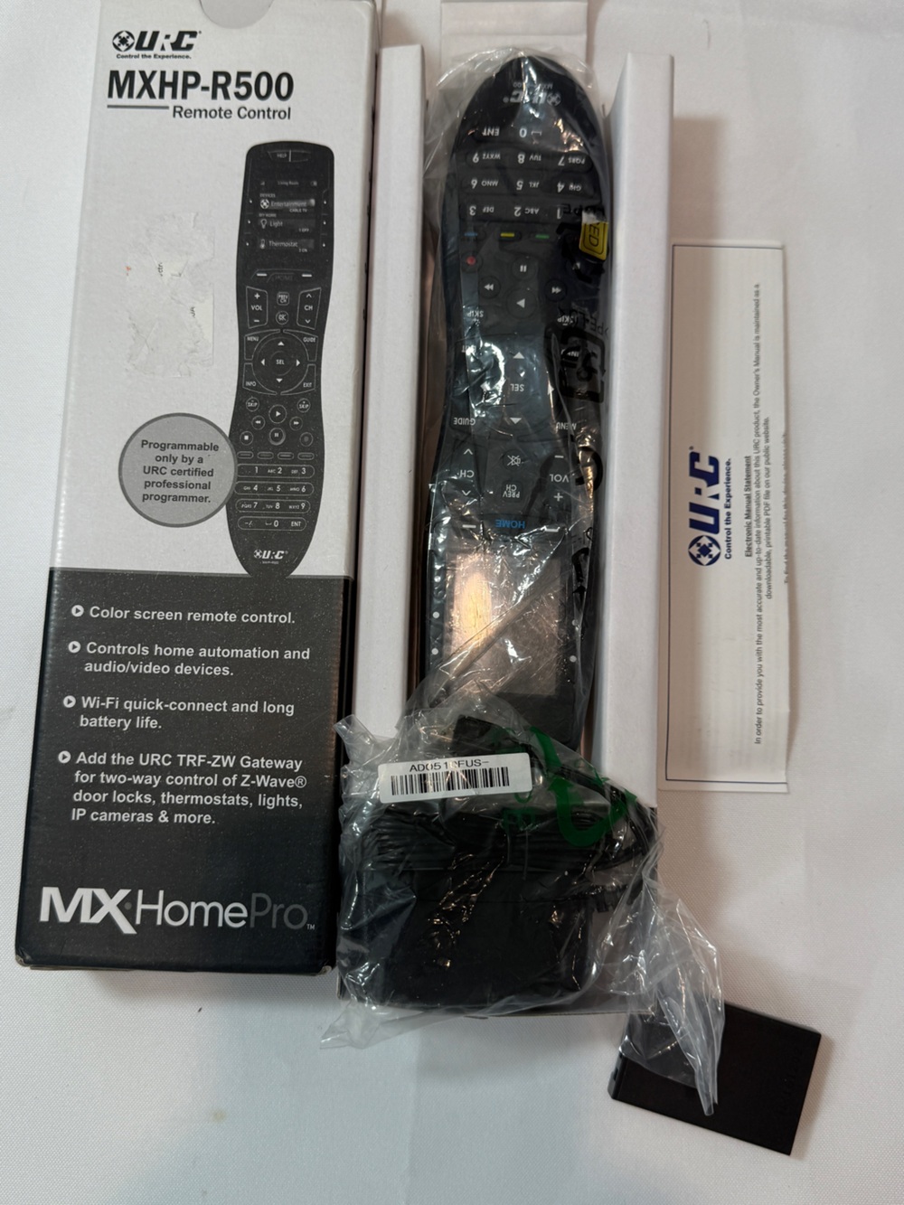 MXHP-R500 Black Remote Control - MX Home Pro - Picture 7 of 8